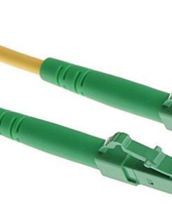 NFO Patch cord, LC APC-LC APC, Singlemode 9 125, G.657A2, Simplex, 3m