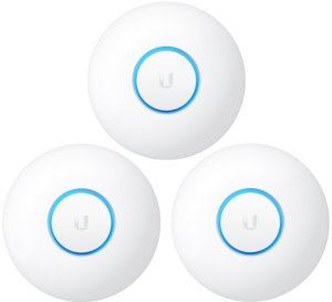Ubiquiti Networks 4x4 Mu-Mimo 802.11ac Wave 2 AP - 3 Pack (PoE adapter not included)