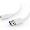 Gembird USB 3.0 AM to Type-C cable (AM CM), 3m, white