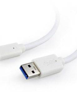 Gembird USB 3.0 AM to Type-C cable (AM CM), 3m, white