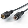 Roline VALUE Chinch produžni kabel, 1×chinch M/F, 5.0m