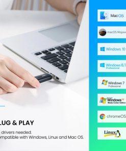 UGREEN čitač memorijskih kartica USB 3.0, TF/SD, crni
