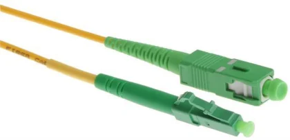 NFO Patch cord, LC APC-SC APC, Singlemode 9 125, G.657A2, Simplex, 2m