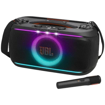 JBL PARTYBOX On-the-Go 2 Prijenosni bežični bluetooth zvučnik velike snage 100W, Bluetooth, RGB osvjetljenje, crni