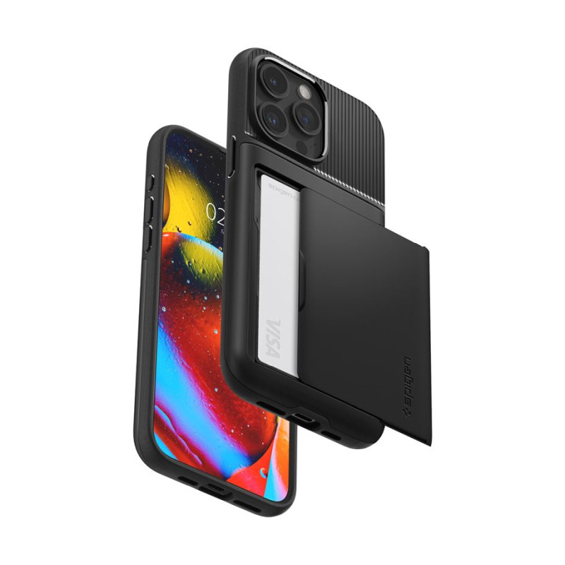 Spigen Slim Armor CS, black - iPhone 15 Pro (ACS06728)