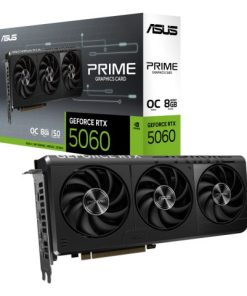 Asus PRIME GeForce RTX 5060 8GB GDDR7 OC Edition, 8GB GDDR7/256-bit, PCIe 5.0x16, HDMI/3×DP