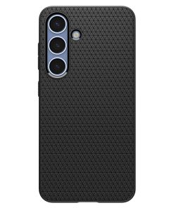 Spigen Liquid Air, matte black - Samsung Galaxy S25 (ACS09000)