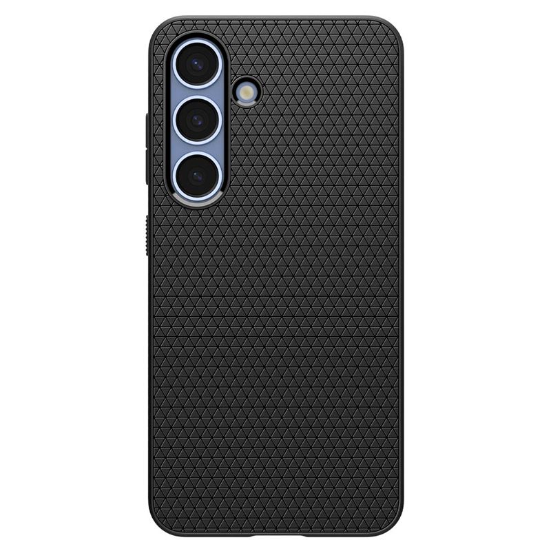 Spigen Liquid Air, matte black - Samsung Galaxy S25 (ACS09000)