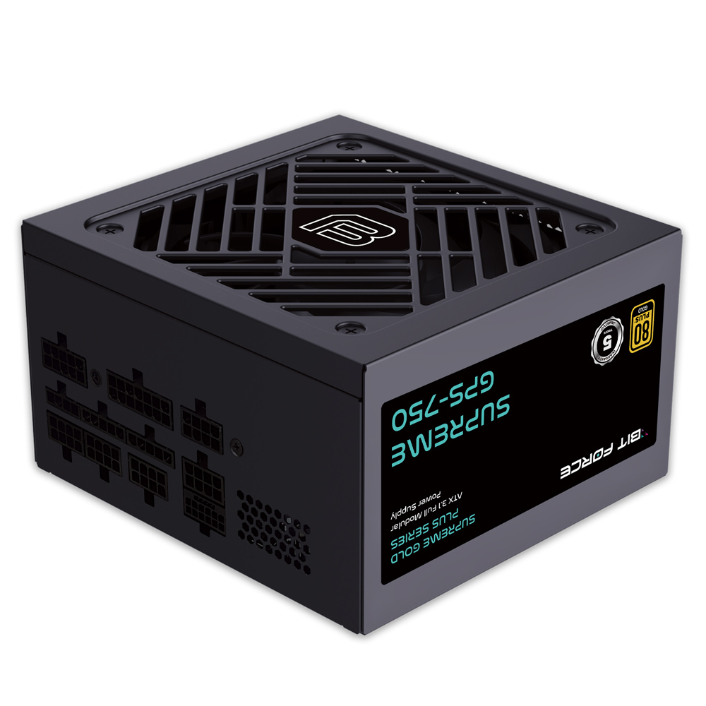 BIT FORCE napajanje 750W 80+ GOLD SUPREME GPS-750, modularno, ATX 3.1, PCI-E 5.1, FDB