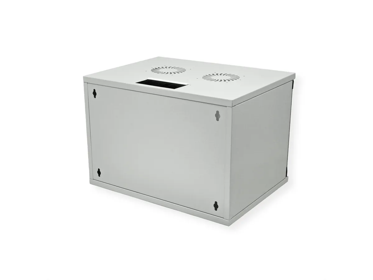 Roline 19" 9U 540×400×460 Basic zidni ormar, sivi