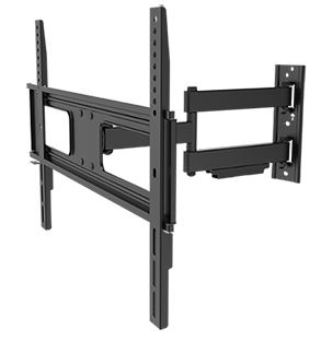 Transmedia Full-Motion Flat Screen Wall Bracket For flat screens (94 - 178 cm), Black