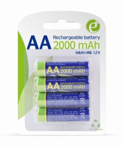 Gembird Rechargeable AA instant batteries (ready-to-use), 2000mAh, 4 pcs blister pack