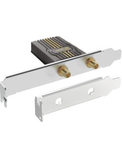 TP-Link BE6500 Archer TBE400E bežični Tri-Band Wi-Fi 7, BT5.4 PCI-E adapter, 2880Mbps/2880Mbps/688Mbps (2.4GHz/5GHz/6GHz), MLO, 2×antene