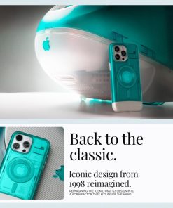 Spigen Classic C1 MagSafe, bondi blue - iPhone 15 Pro (ACS06743)