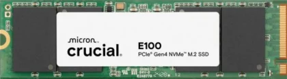 Crucial 2 TB M.2 SSD, E100 NVMe Gen. 4x4