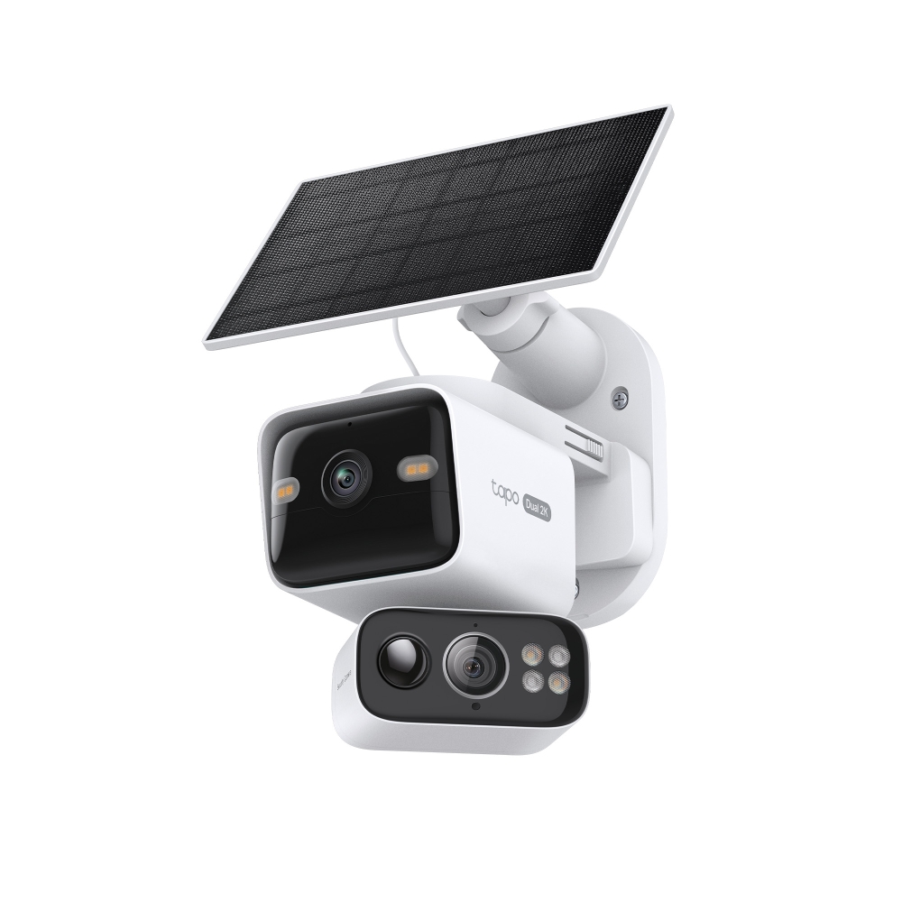 TP-Link Tapo C645D kamera + Tapo A201 Solar panel 2x 2K/3MP (2304×1296)Color Night Vision, microSD, 6×Spotlights, detekcija pokreta, IP65, ugrađena punjiva Li-Ion baterija, Wi-Fi/Tapo app