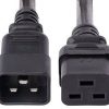 NaviaTec Power Cable - IEC C19 to IEC C20, black, 2m