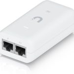 Ubiquiti U-POE (U-POE-af) Gigabit PoE Injector, 48V, 15.4W