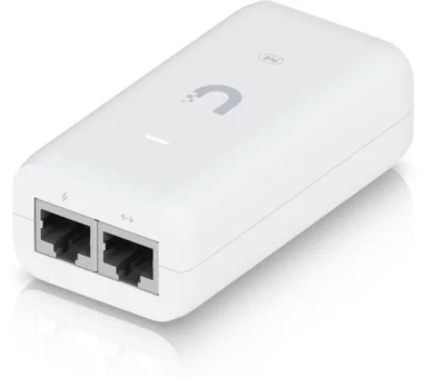 Ubiquiti U-POE (U-POE-af) Gigabit PoE Injector, 48V, 15.4W