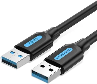 Vention USB 3.0 A Male to A Male Cable 1m, Black