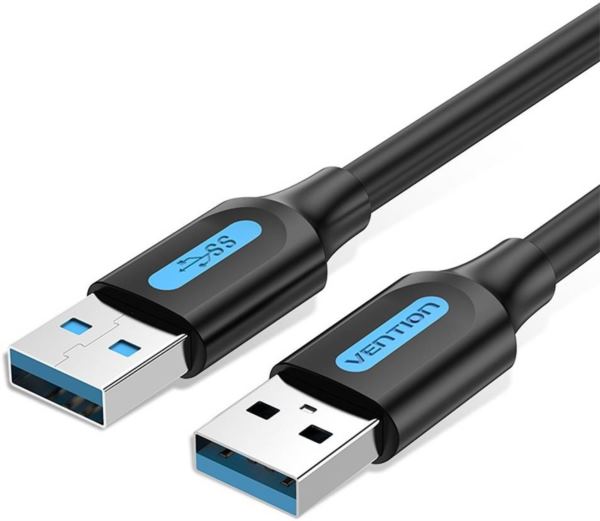 Vention USB 3.0 A Male to A Male Cable 1m, Black