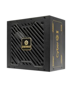 Enermax 650W CyberG II, ATX 3.1, 80+ GOLD, 2×PCIe, 4×SATA, 24-pina, 120mm ventilator