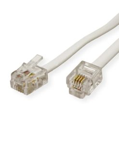 Roline RJ12 (6P4C) telefonski kabel, 15m