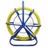 NFO Fiberglass (FRP) remote control for pulling cables, 6mm, 150m, yellow