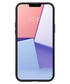 Spigen Liquid Air, zaštitna maska za telefon, mat crna - iPhone 15 Plus (ACS06650)