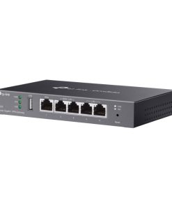 TP-Link Omada Gigabit VPN Gateway 1×G-WAN, 2×G-WAN/LAN, 2×G-LAN, 1xUSB, metalno kućište, crni