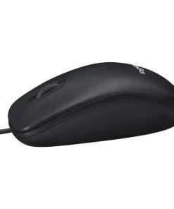 Logitech M100 optički miš, USB, crni (910-006652)