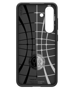 Spigen Liquid Air, matte black - Samsung Galaxy S25 (ACS09000)