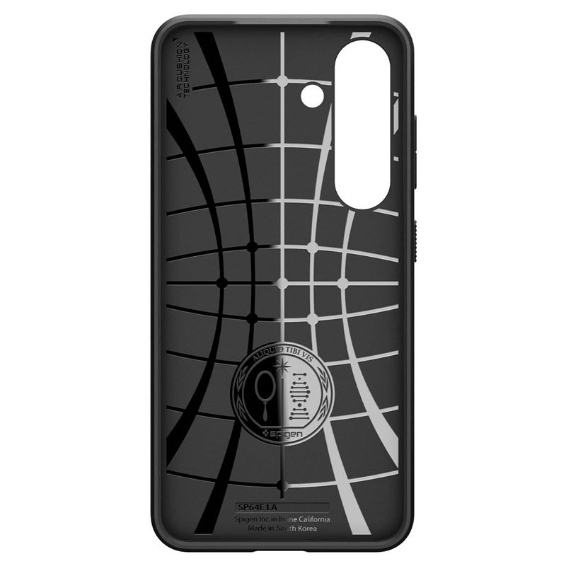 Spigen Liquid Air, matte black - Samsung Galaxy S25 (ACS09000)