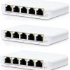 Ubiquiti Networks Compact 5-Port Managed Gigabit Swicth, 3-Pack