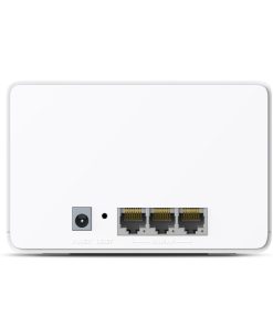 Mercusys Halo H80X(2-Pack) AX3000 Whole Home Mesh WiFi 6, Dual-Band 574Mbps/2402Mbps (2.4GHz/5GHz), 802.11ax/n/b/g 2.4 GHz - 802.11ax/ac/n/a 5 GHz, 3×G-LAN, Mercusys app