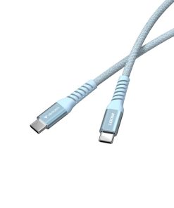 Verbatim Sync & Charge Magnetic kabel USB-C na USB-C, M/M, 100W PD3.0/QC3.0, plavi, 1.2m