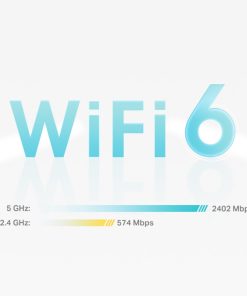 TP-Link AX3000 Deco X50 (2-pack), Dual-Band Mesh Wi-Fi 6, 574Mbps/2402Mbps (2.4GHz/5GHz), 802.11ax/ac/n/a/b/g, 3×G-LAN, Deco App