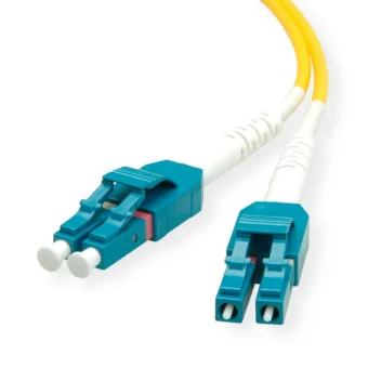 Roline optički kabel 9/125µm LC/LC singlemode Duplex, LSOH, OS2, 2.0m, žuti