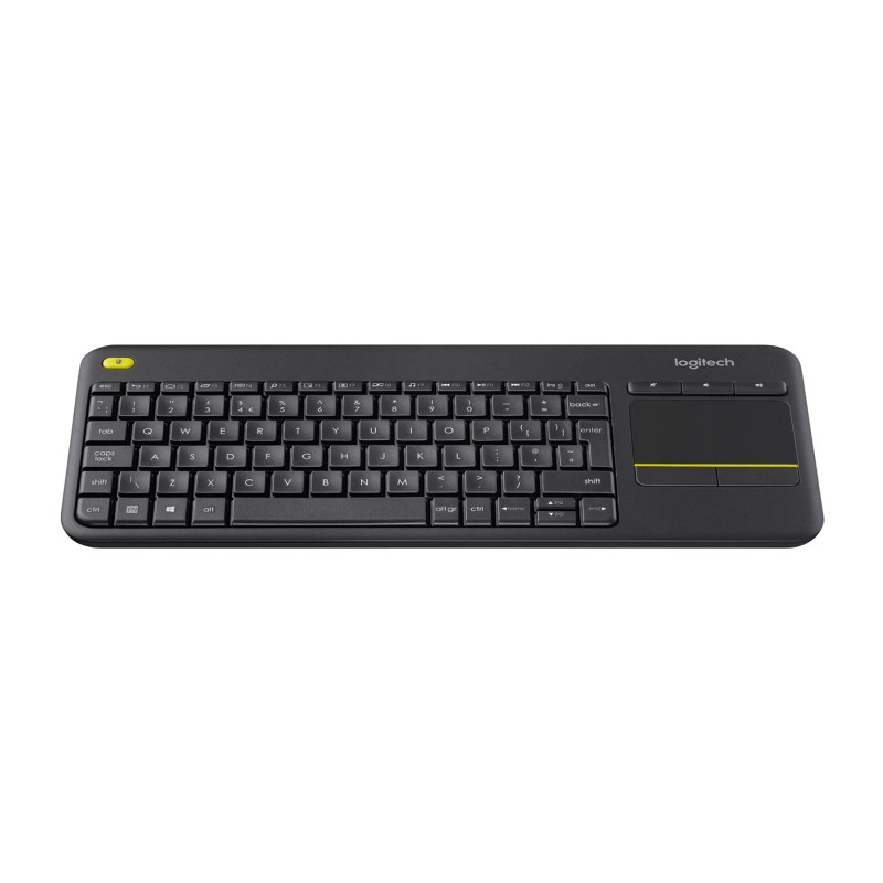 Logitech K400 Plus bežična tipkovnica+touchpad, USB, crna (920-008385)
