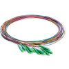 NFO Fiber optic pigtail LC APC, SM, G.657A2, 900um, 2m, LSZH, 12 pack