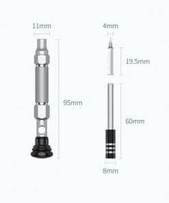 UGREEN 38 u 1 set odvijača od aluminijske legure, 36 vrhova