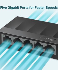 TP Link 5-port Gigabit Desktop preklopnik (Switch), 802.3X Flow Control, vanjsko napajanje
