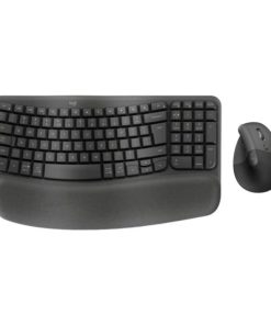 Logitech Wave Keys and Lift COMBO wireless, Graphite, HR