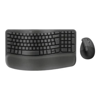 Logitech Wave Keys and Lift COMBO wireless, Graphite, HR