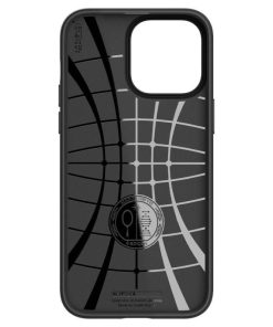 Spigen Core Armor, zaštitna maska za telefon, mat crna - iPhone 15 Pro Max (ACS06441)