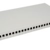 NFO Patch Panel 1U 19" - 24x SC Simplex LC Duplex, Closed, 1 tray