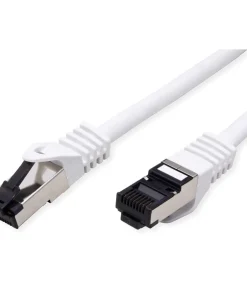 Roline VALUE S/FTP mrežni kabel Cat.8 (Class I), LSOH, stranded, 3.0m, bijeli