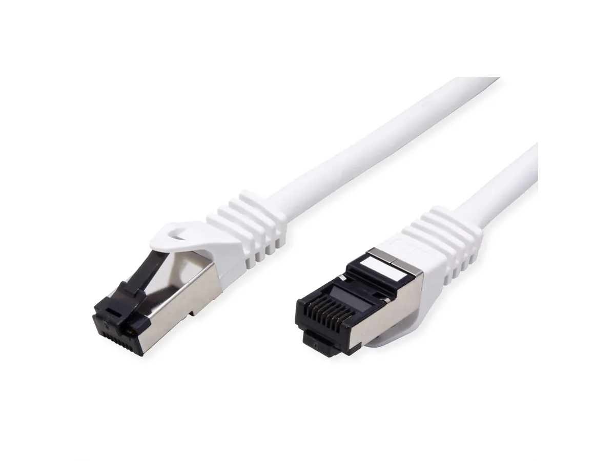 Roline VALUE S/FTP mrežni kabel Cat.8 (Class I), LSOH, stranded, 3.0m, bijeli