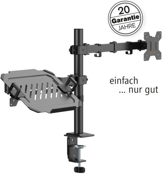 Transmedia Movable Mount for Monitor and Laptop