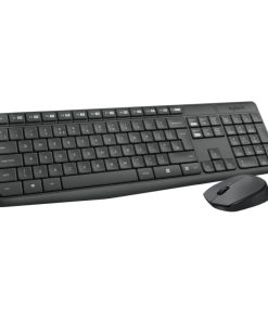 Logitech MK235 bežična tipkovnica+miš, USB, crna (920-008031)